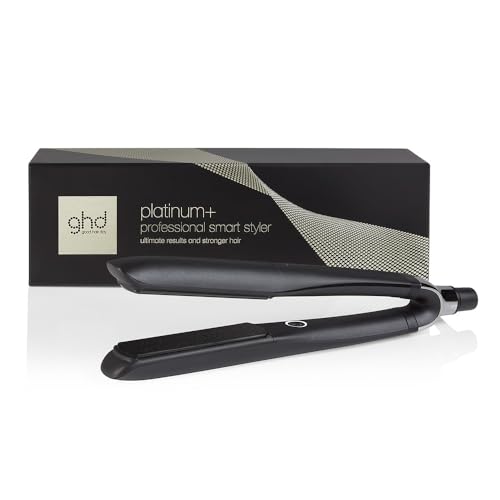 ghd platinum+ negra - Plancha de pelo profesional inteligente, menos rotura del...
