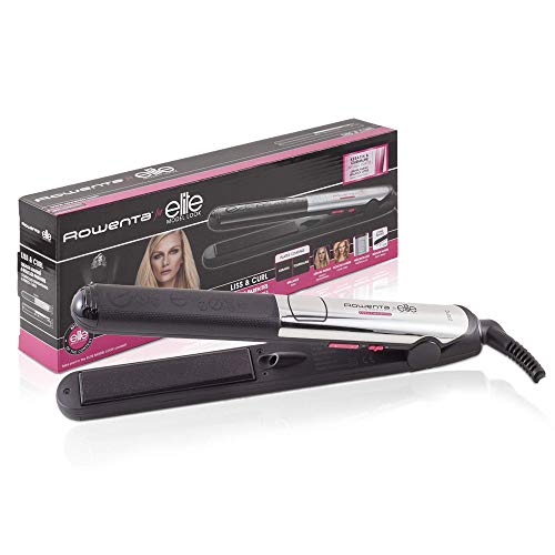 Rowenta Liss & Curl SF4522 - Plancha de pelo, alisa, ondula y riza, con...